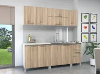 Retró konyha 200-60 Tele zárt felsőkkel 3